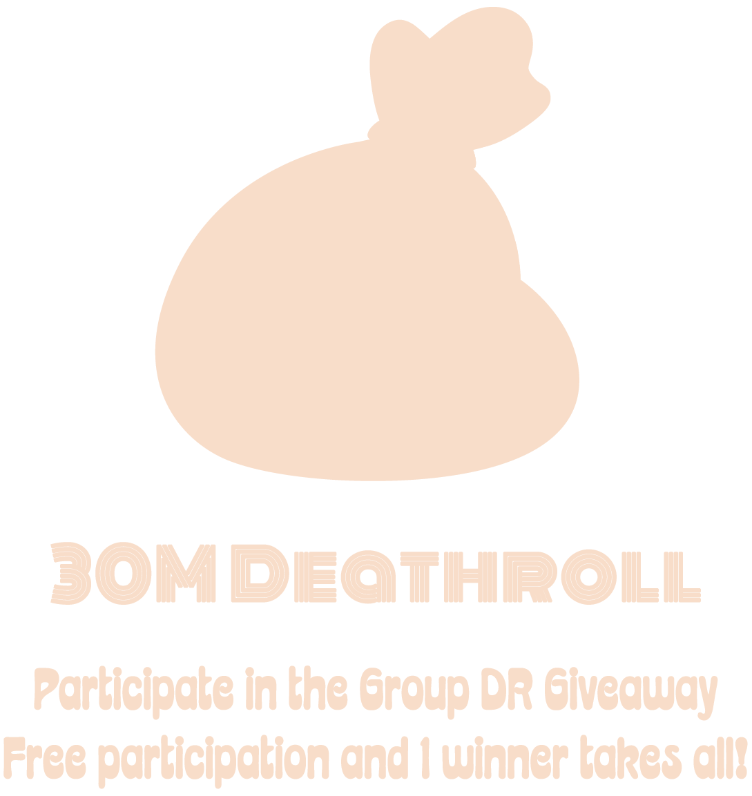 30M Group DR Giveaway Come huddle up and participate in our 30 million gil Group DR Giveaway, 1 winner takes all! Free participation, hosted by Nota Nori and Elixir Ethersong!