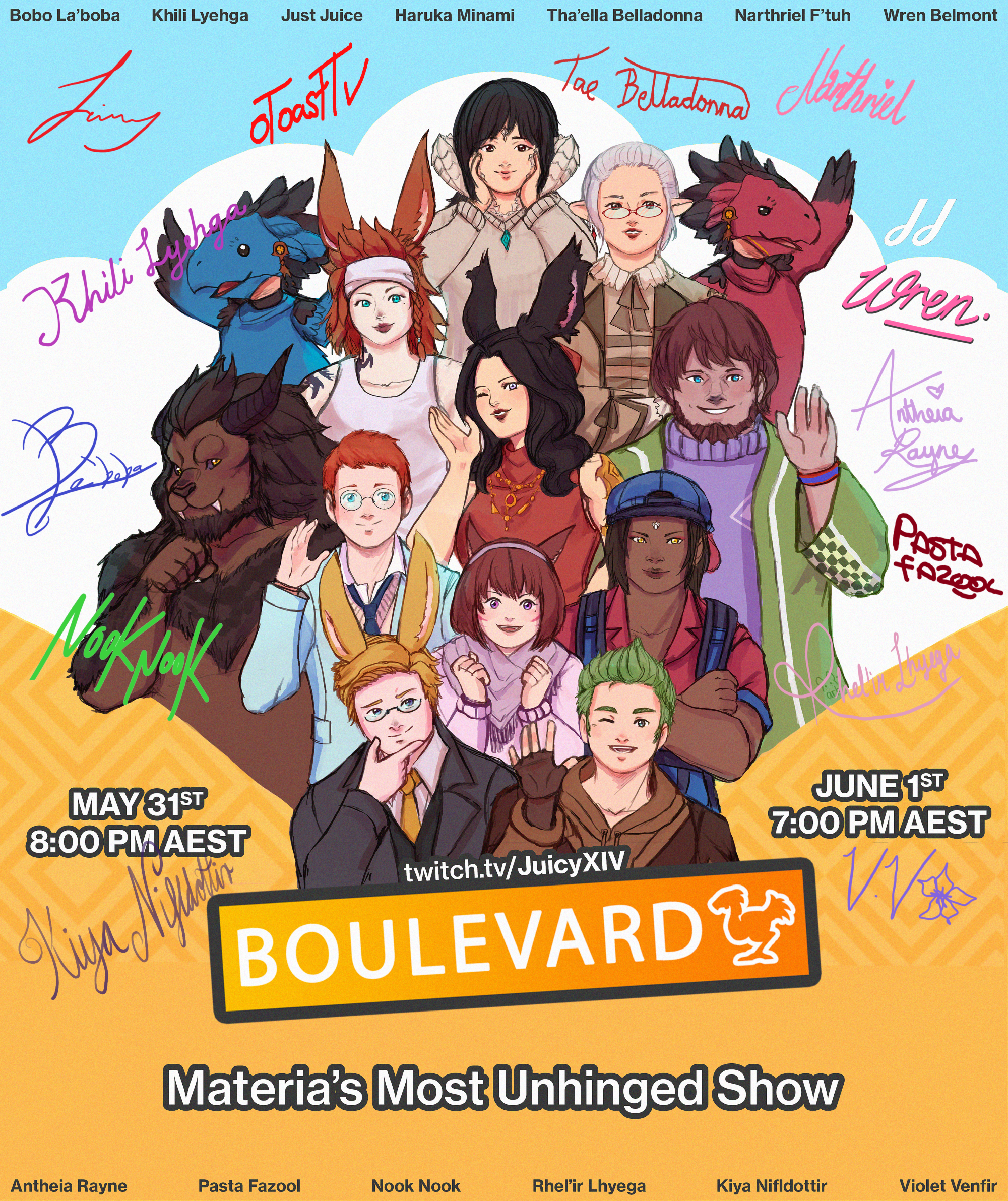 Boulevard Kweh Poster