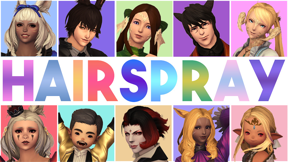 FFXIV Hairspray Live on Materia DC! FFXIV Hairspray Live on Materia DC!